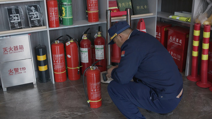 綏化市消防救援支隊(duì)開(kāi)展滅火器專(zhuān)項(xiàng)抽查工作，筑牢消防安全防線(xiàn)